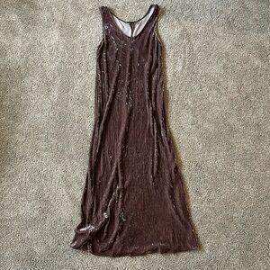 Vince Luxe Textured Dress Small
